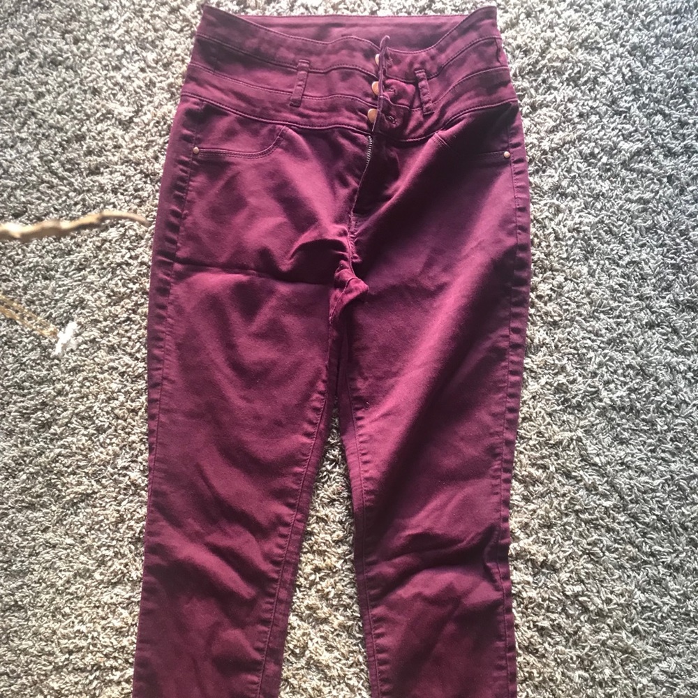 High-Waisted Refuge Skinny Jeans